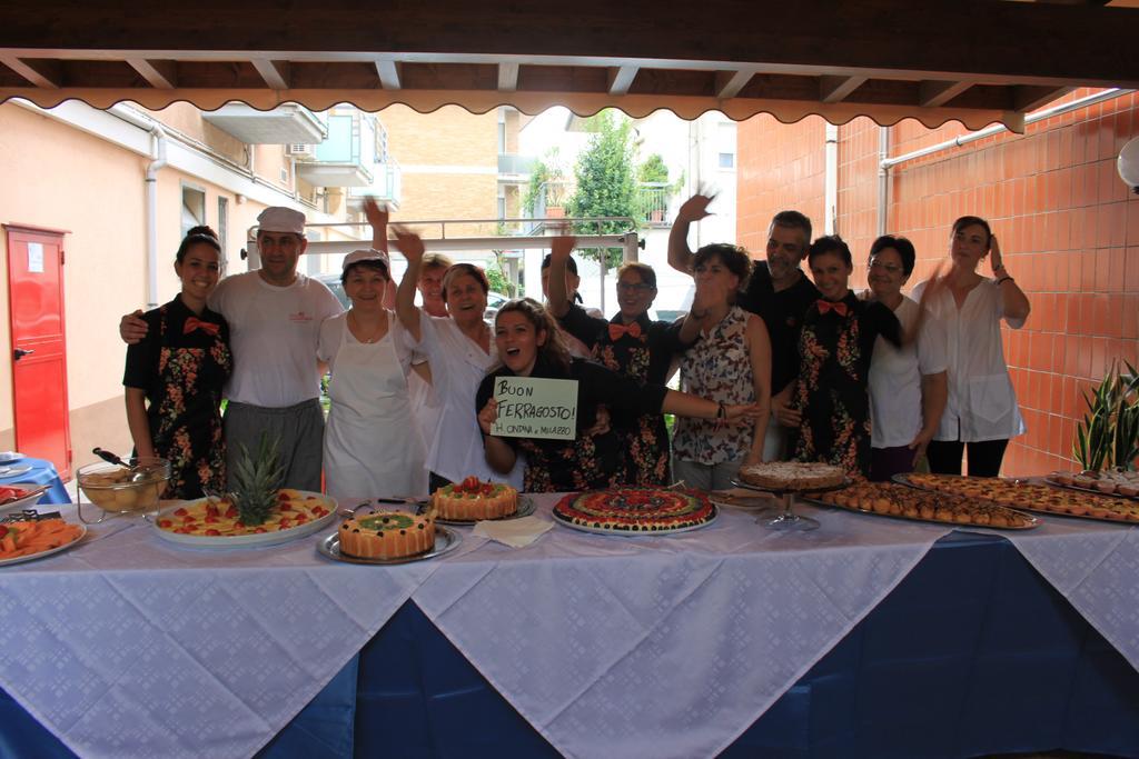 Hotel Ondina E Milazzo Cervia Eksteriør bilde